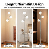 Floor Lamps: Artiss 3-Light Tree Floor Lamp 165cm Tall Standing Light with Sphere Glass Shades for Modern Homes