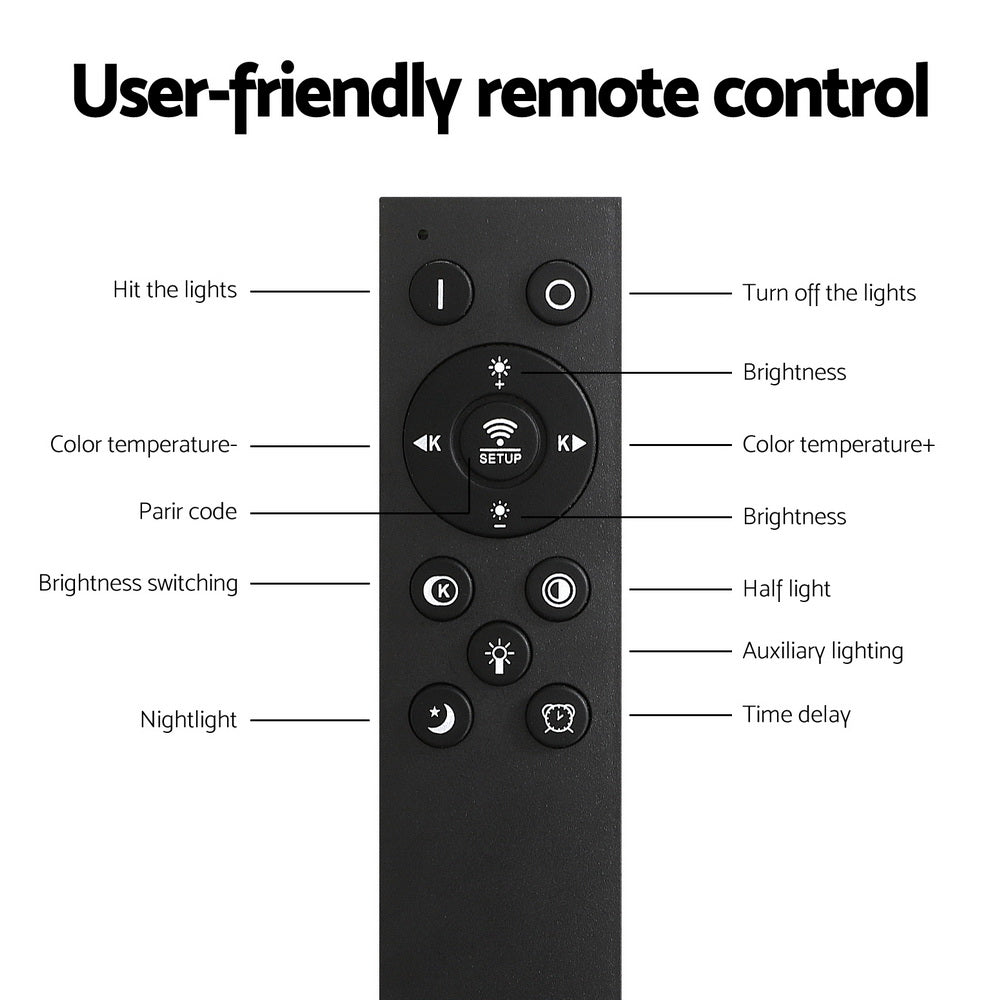 Floor Lamps: Artiss LED Floor Lamp Remote Adjustable Light Stand Home Living Room Reading