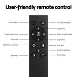 Floor Lamps: Artiss LED Floor Lamp Remote Adjustable Light Stand Home Living Room Reading