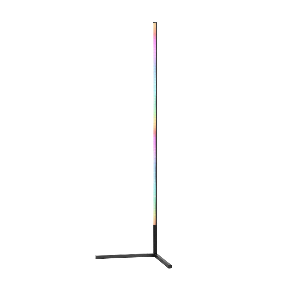 Floor Lamps: Artiss RGB LED Floor Lamp Remote Control Corner Light Stand Gaming Room 150CM