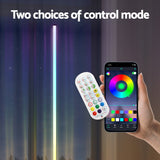 Floor Lamps: Artiss RGB LED Floor Lamp Remote Control Corner Light Stand Gaming Room 150CM