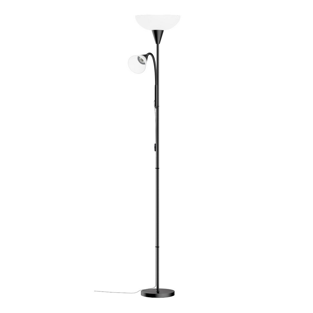 Floor Lamps: Artiss Floor Lamp Mother and Child Modern Home Living Room Office Reading Black