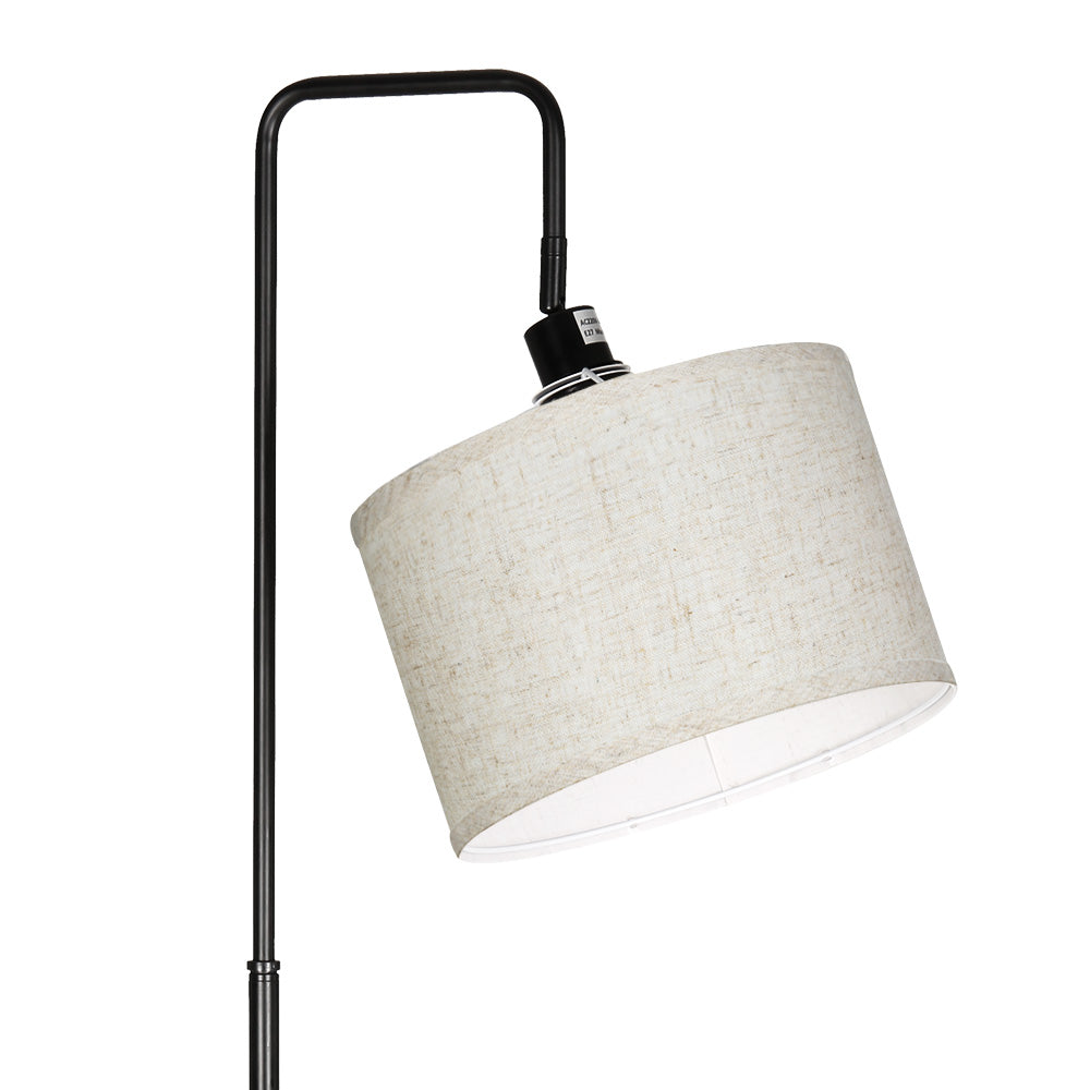 Floor Lamps: Artiss Floor Lamp 2 Tier Shelf Storage LED Light Stand Home Room Adjustable Head