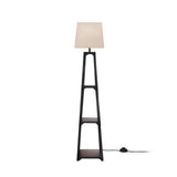Floor Lamps: Artiss Floor Lamp 3 Tier Shelf Storage LED Light Stand Home Room Vintage White