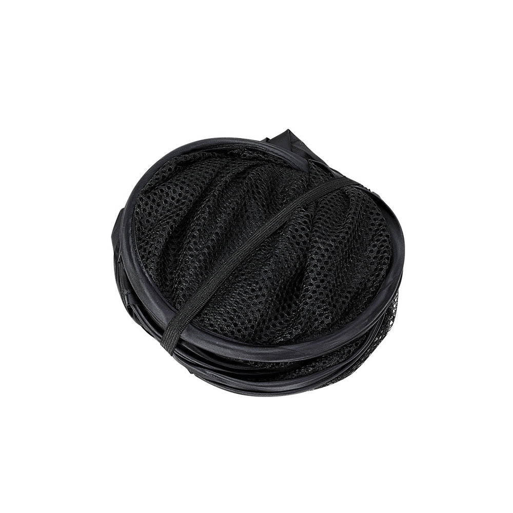 Ottomans & Footstools: Artiss 2X Laundry Basket Hamper Foldable Black