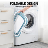 Laundry Baskets: Artiss Laundry Basket Hamper Large Foldable Washing Clothes Storage Organiser Blue