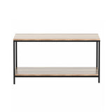 Coffee Tables: Artiss Coffee Table Rectangular 93CM Walnut Olin