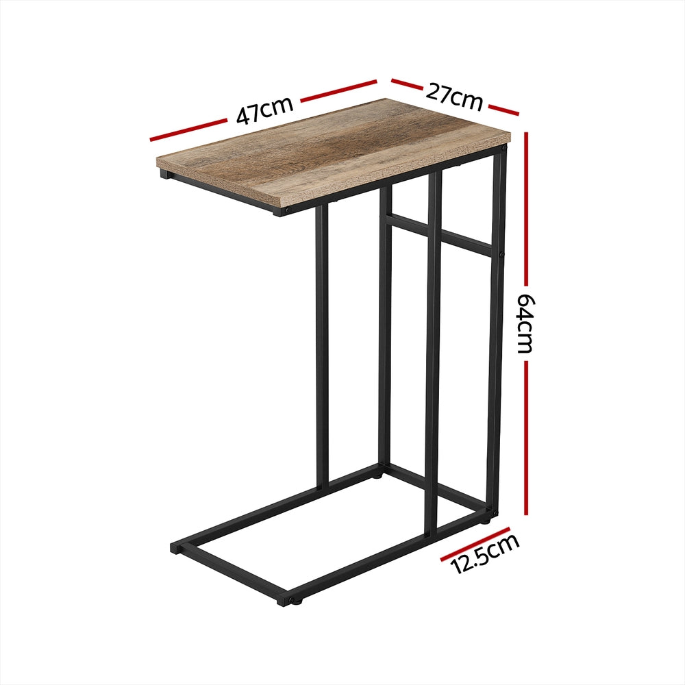 Coffee Tables: Artiss Coffee Table Side Table Walnut Anika