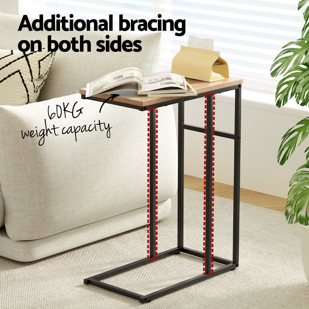 Coffee Tables: Artiss Coffee Table Side Table Walnut Anika
