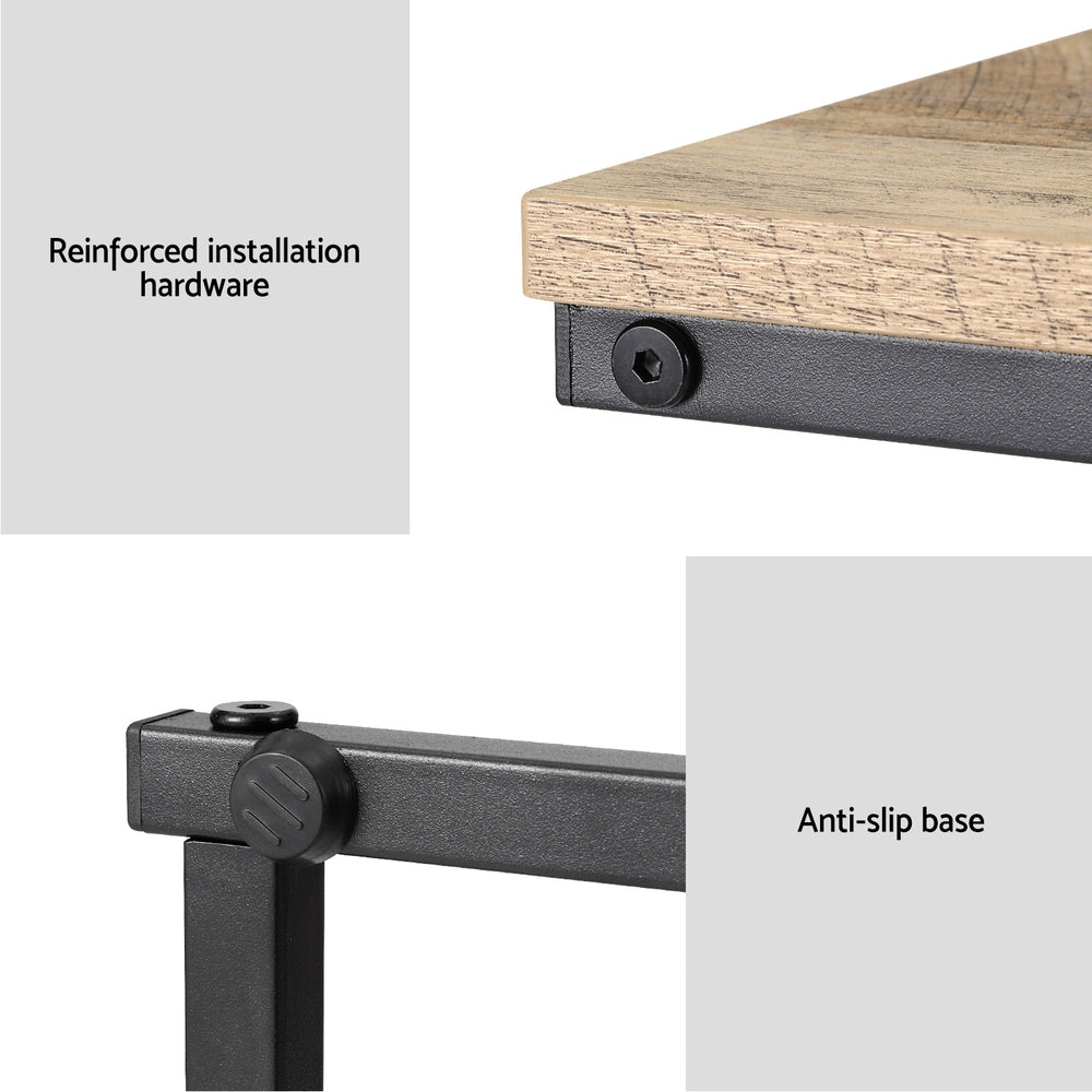 Coffee Tables: Artiss Coffee Table Side Table Walnut Anika