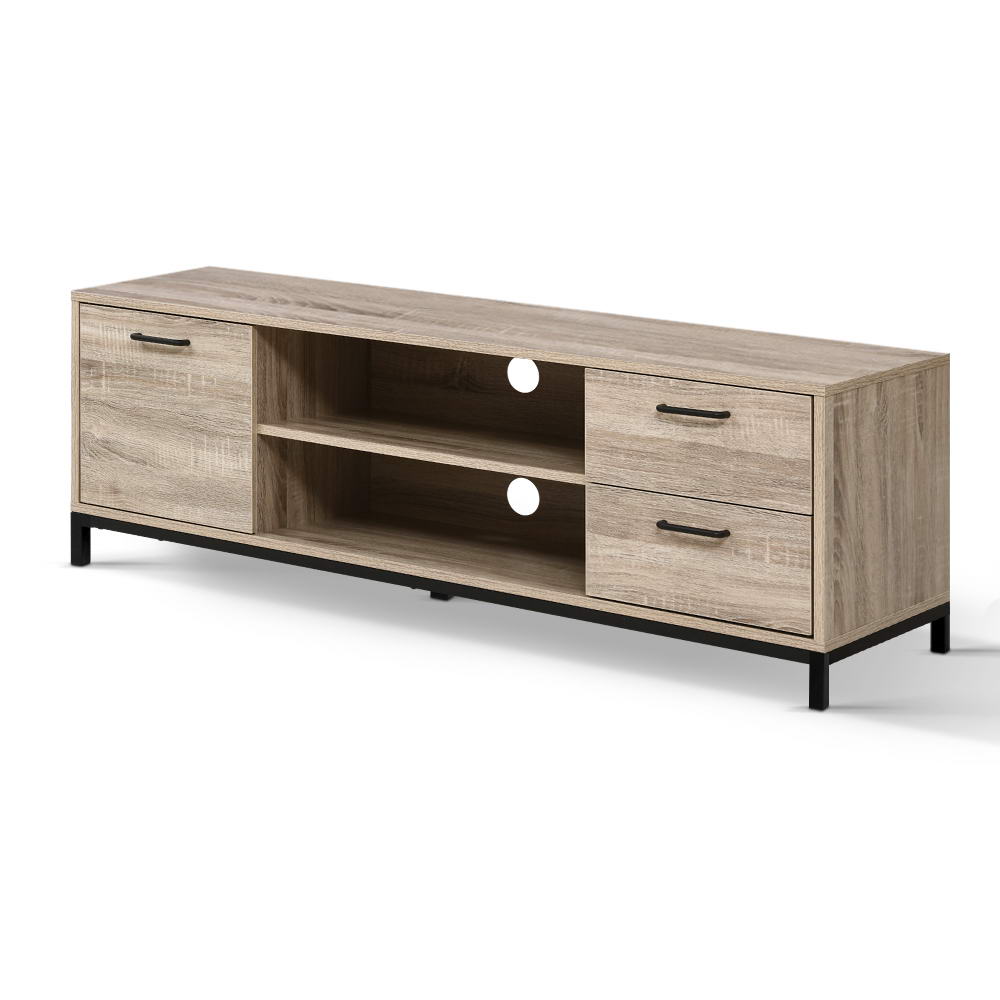 TV Units: Artiss TV Cabinet Entertainment Unit 132cm Pine Tania