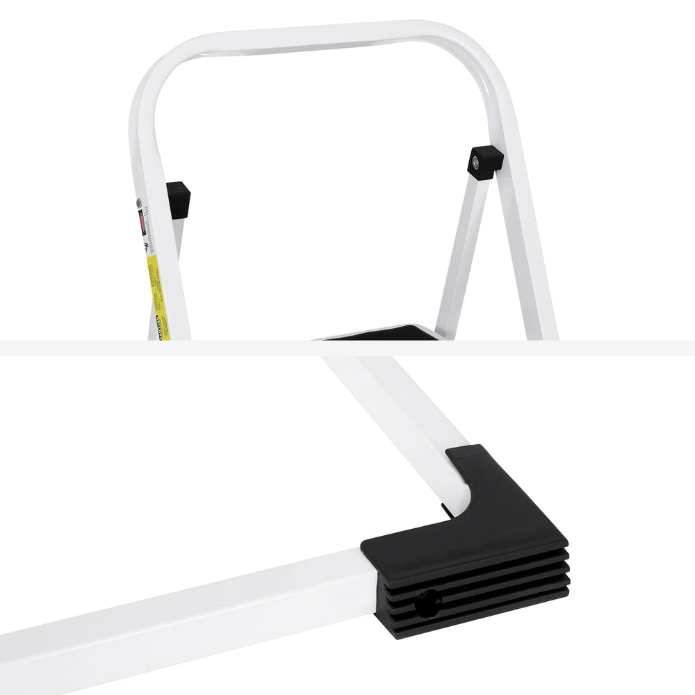 Ladders & Scaffolding: Giantz 2 Step Ladder Multi-Purpose Folding Steel Light Weight Platform