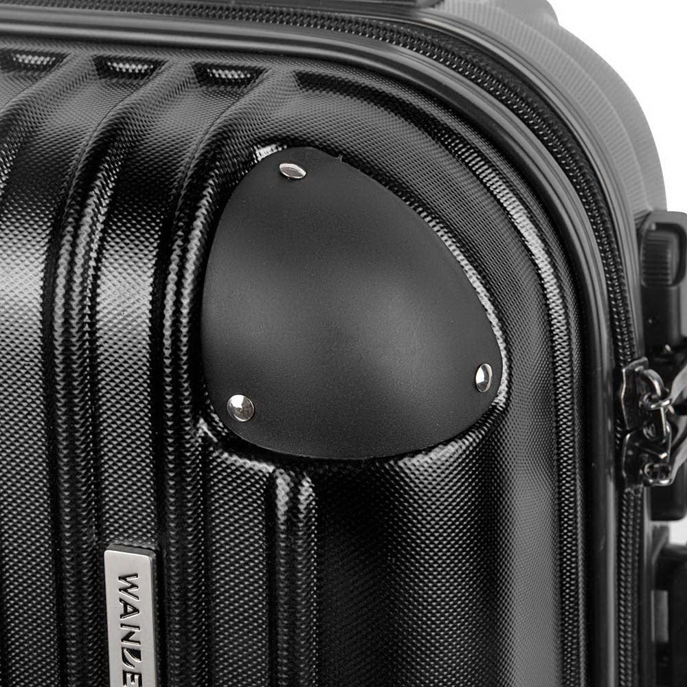 Suitcases: Wanderlite 28 Inch Luggage with TSA Lock Spinner Carry On Hard Shell Travel Suitcase Luggage Case Black