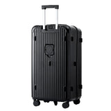 Suitcases: Wanderlite 28" Trunk Luggage Suitcase Travel 5 Wheels Type-C Port TSA Black