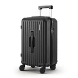 Suitcases: Wanderlite 20" Trunk Luggage Suitcase Travel Carry On TSA Lock Black