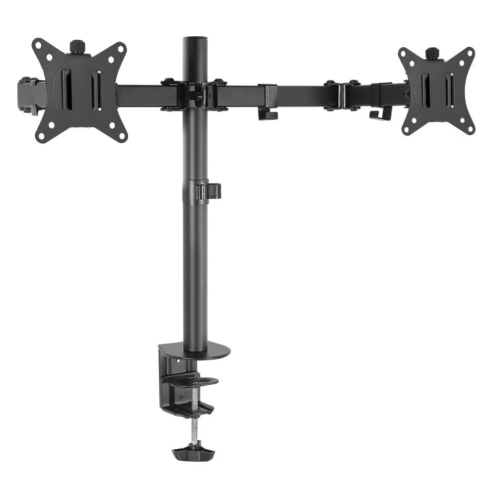 Computer Monitors & Accessories: Artiss Monitor Arm Dual Desk Mount Screen Bracket Holder