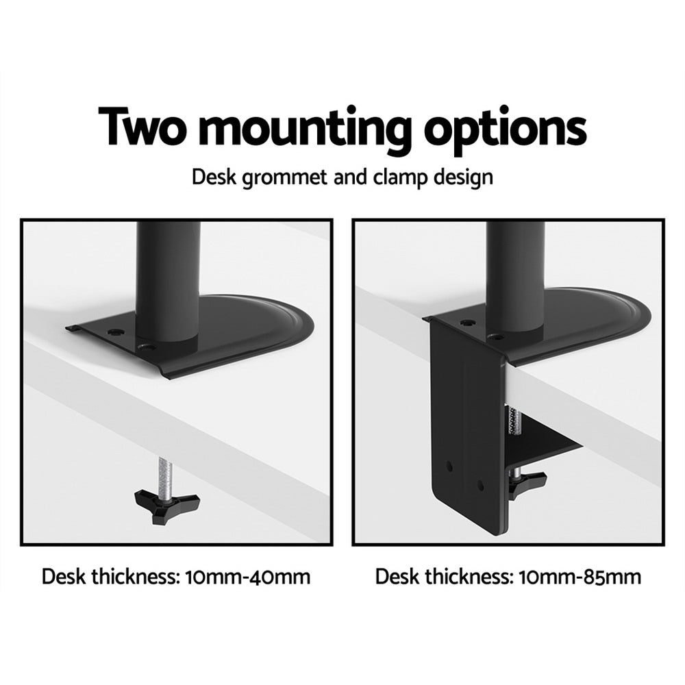 Laptop Stands: Artiss Monitor Arm Desk Mount Laptop Tray