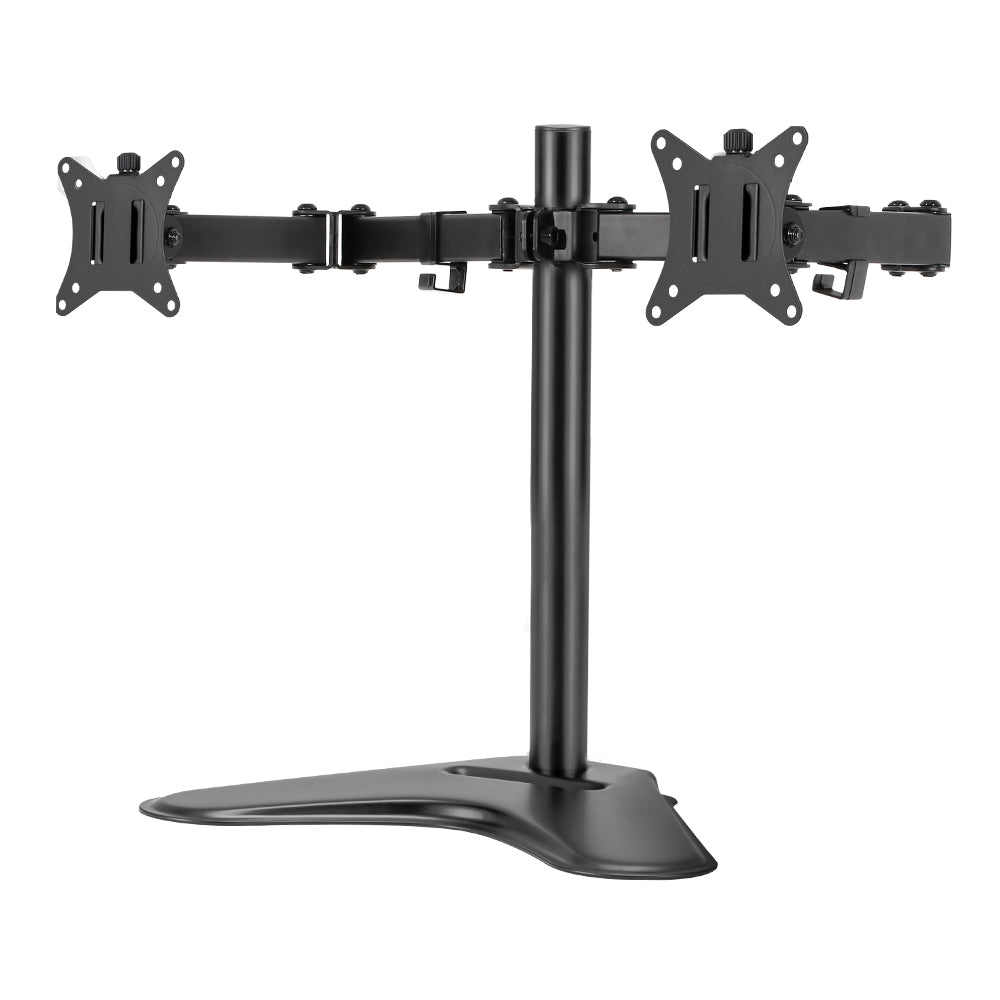 Computer Monitors & Accessories: Artiss Monitor Arm Stand Dual Black