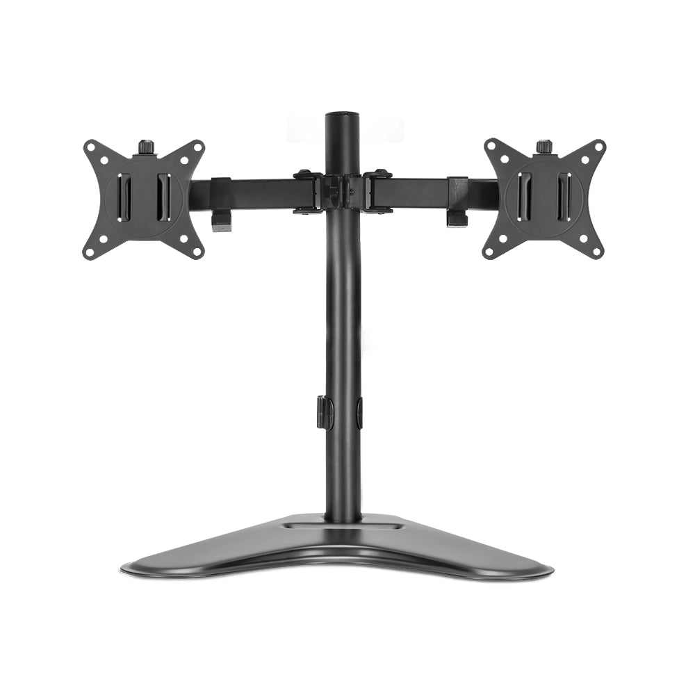 Computer Monitors & Accessories: Artiss Monitor Arm Stand Dual Black