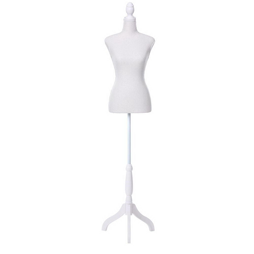 Mannequins: Female Mannequin 170cm Model Dressmaker Clothes Display Torso Tailor Wedding White