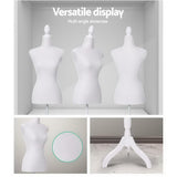 Mannequins: Female Mannequin 170cm Model Dressmaker Clothes Display Torso Tailor Wedding White