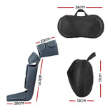 Massagers: Livemor Leg Foot Massager Air Compression With Back Neck Massager Heat