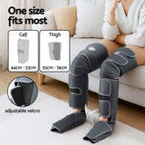 Massagers: Livemor Leg Foot Massager Air Compression With Back Neck Massager Heat