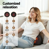 Massagers: Livemor Leg Foot Massager Air Compression With Back Neck Massager Heat
