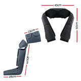 Massagers: Livemor Electric Leg Foot Massager Air Wrap With Shiatsu Neck Massager Heating
