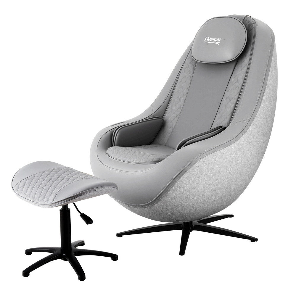 Massage Chairs: Livemor Massage Chair Electric Recliner Home Massager 3D ROLI
