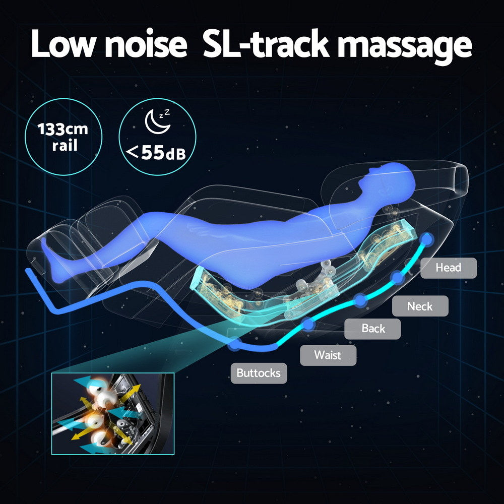 Massage Chairs: Livemor Massage Chair Electric Recliner Home Massager 3D ROLI