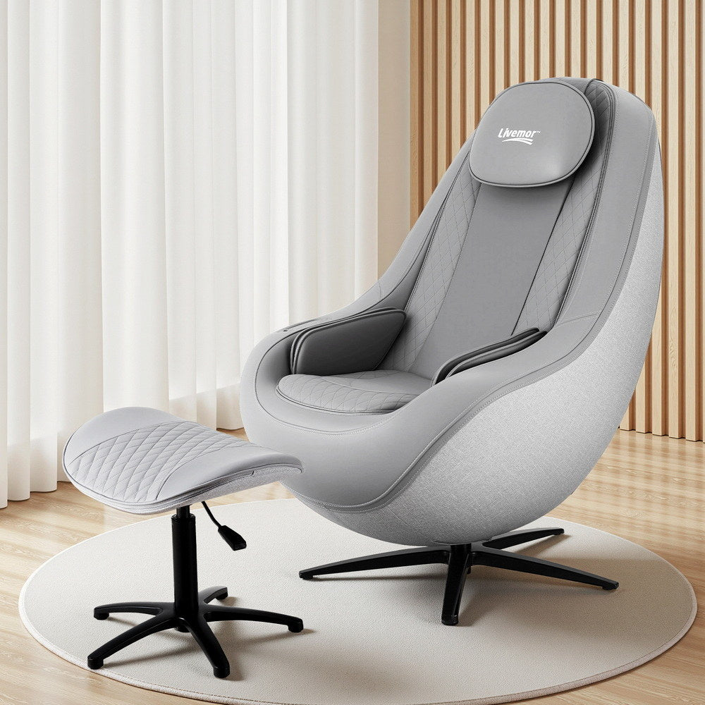 Massage Chairs: Livemor Massage Chair Electric Recliner Home Massager 3D ROLI