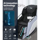 Massage Chairs: Livemor 4D Massage Chair Electric Recliner Home Massager Garin