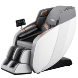 Massage Chairs: Livemor Massage Chair Electric Recliner Double Core Mechanism Massager ROWA White