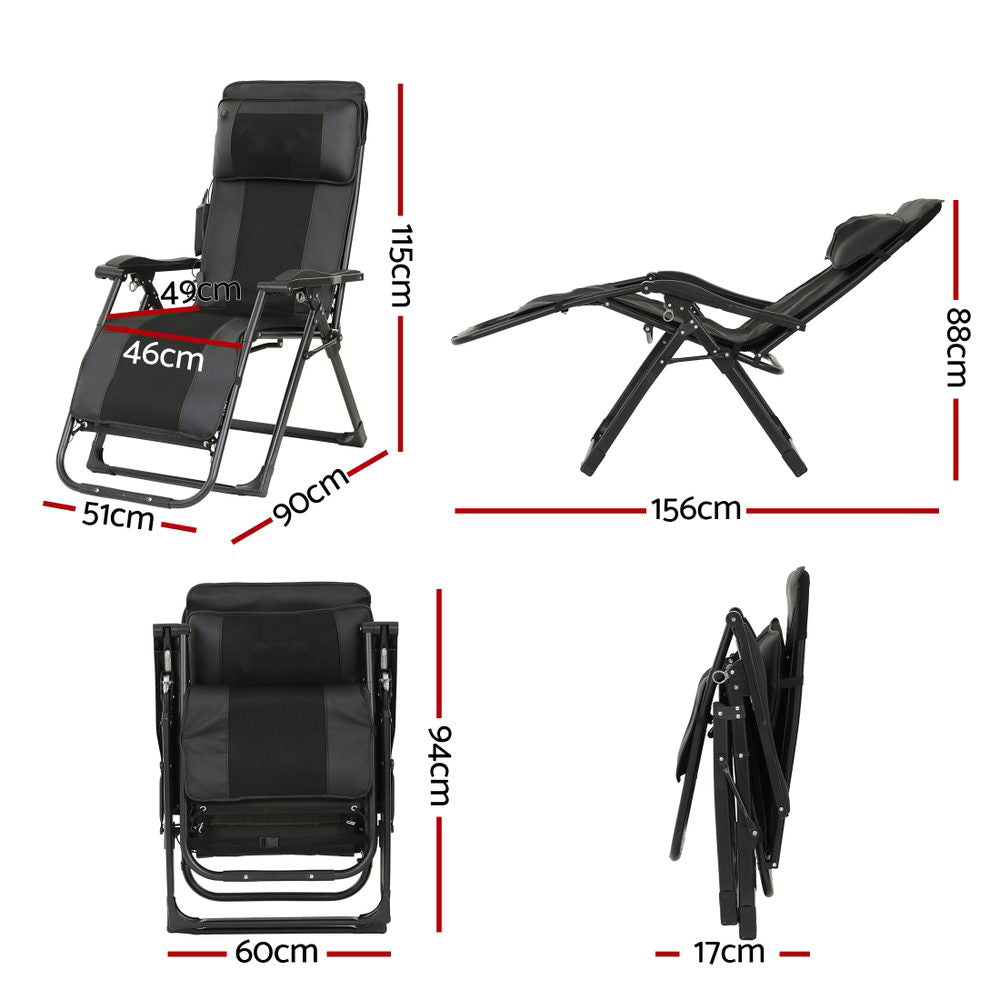 Massage Chairs: Livemor Massage Chair Electric Recliner Home Massager AYAN