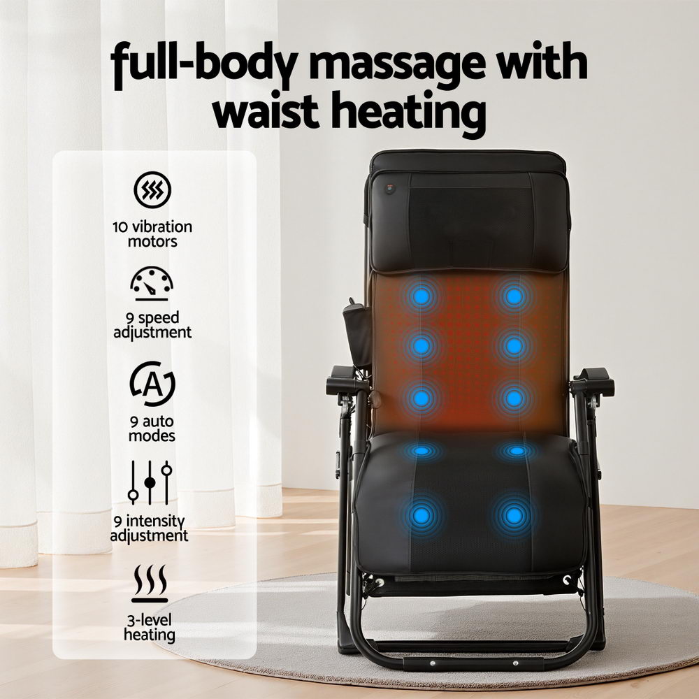 Massage Chairs: Livemor Massage Chair Electric Recliner Home Massager AYAN