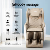 Massage Chairs: Livemor Massage Chair Electric Recliner Home Massager 3D OLIN