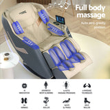 Massage Chairs: Livemor Massage Chair Electric Recliner Home Massager 3D Opal