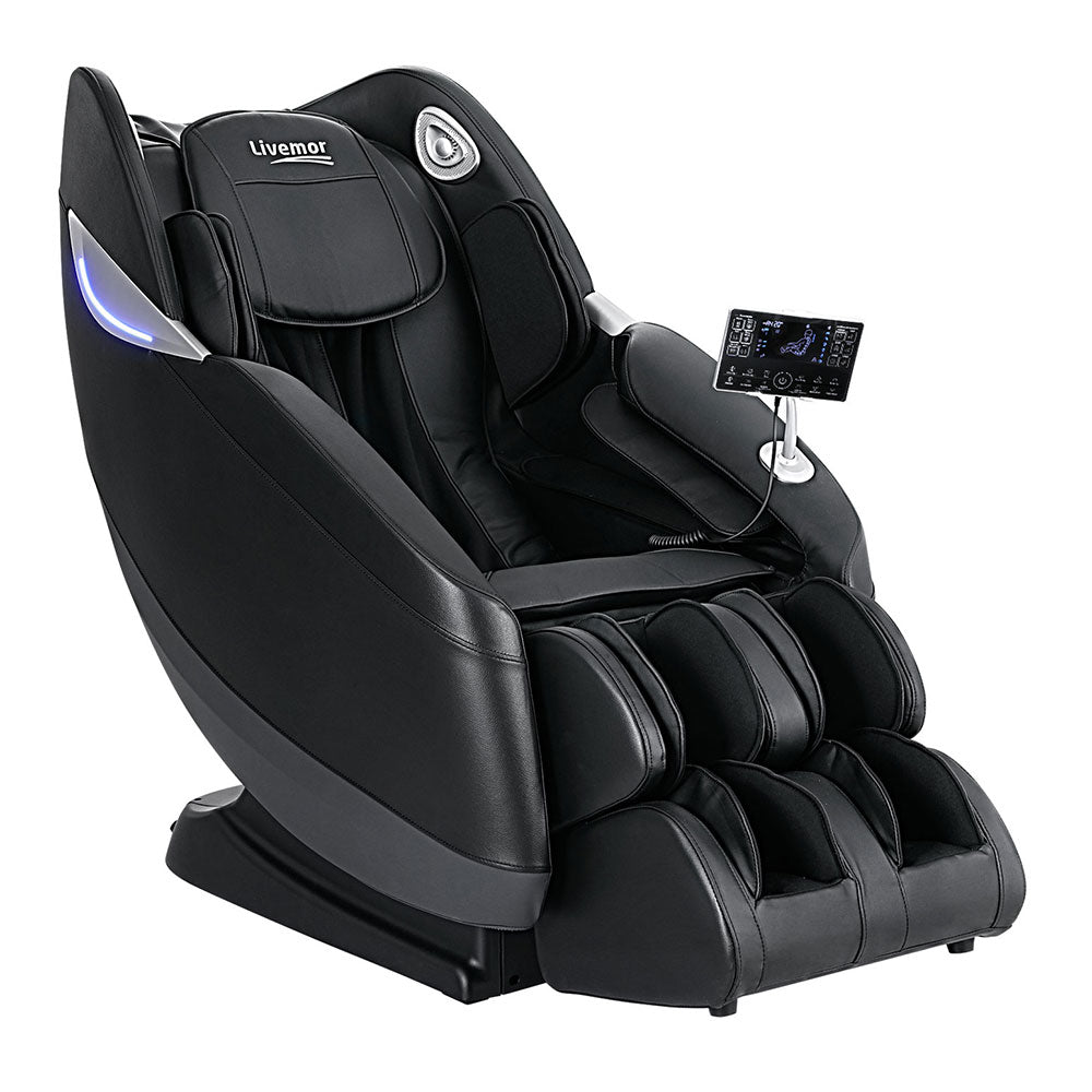 Massage Chairs: Livemor Massage Chair Electric Recliner Home 3D Massager Flynn