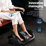Massagers: Livemor Full Back Massage Seat Cushion Heating With Kneading Foot Massagers