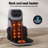 Massagers: Livemor Full Back Massage Seat Cushion Heating With 360° Foot Massagers