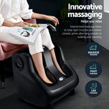 Massagers: Livemor Full Back Massage Seat Cushion Heating With 360° Foot Massagers