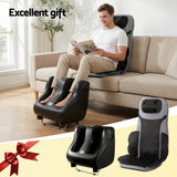 Massagers: Livemor Full Back Massage Seat Cushion Heating With 360° Foot Massagers