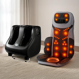 Massagers: Livemor Full Back Massage Seat Cushion Heating With 360° Foot Massagers