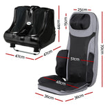 Massagers: Livemor Massage Cushion Heating Massage Seats With Calf Foot Massager