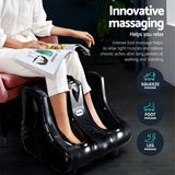 Massagers: Livemor Massage Cushion Heating Massage Seats With Calf Foot Massager