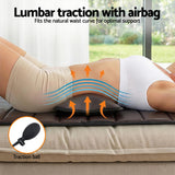 Massagers: Livemor Massage Mat Kneading Neck Foot Massager Heated Vibration Airbag Mattress