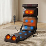 Massagers: Livemor Massage Mat Kneading Neck Foot Massager Heated Vibration Airbag Mattress
