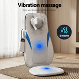 Massagers: Livemor Full Back Massage Cushion 3D Kneading Heating Massage Seats