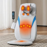 Massagers: Livemor Full Back Massage Cushion 3D Kneading Heating Massage Seats